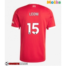 Moške Nogometnih dresov Liverpool Giovanni Leoni #15 Domači 2025-26 Kratki rokavi